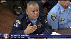 The oversight hearing for the Guam Police Department (GPD) had a lengthy agenda but Public Safety Chair Sen. Chris Barnett wanted to delve into complaints that have been lodged against police officers over the past year. | KUAM News