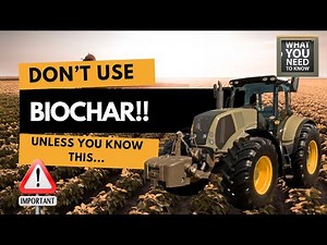 Biochar can boost your soil — or destroy it. Know the difference. #biochar #agriculture
