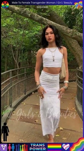 Male to Female Transgender Woman - siquixas #transgender #viral #shorts