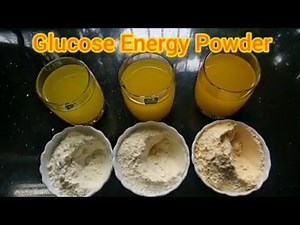 "Homemade Glucose Energy Powder"Money Saver