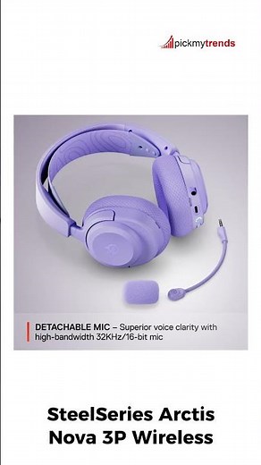 SteelSeries Arctis Nova 3P Wireless #BestGamingHeadsets2025 #GamingHeadsets
