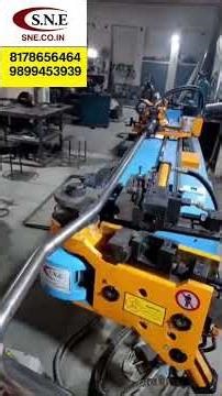 "CNC Fully Automatic Pipe Bending Machine | Exhaust Pipe Bending with High Accuracy"