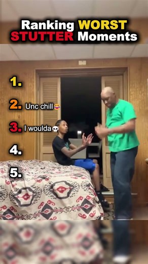 WORST STUTTER Ever💀 #ranking #shorts