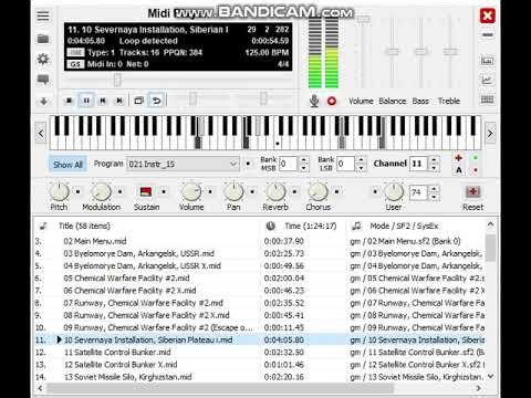 Goldeneye 007 N64 Soundtrack Midi + Soundfont