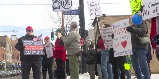 Coalition for Democracy marks one year of protests in Niles