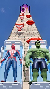 2.2M views · 99K reactions | New Spider-man vs Hulk Run Kiss or Lick Funny Challenge #shorts #gta5 | Arpita Gaming | Facebook
