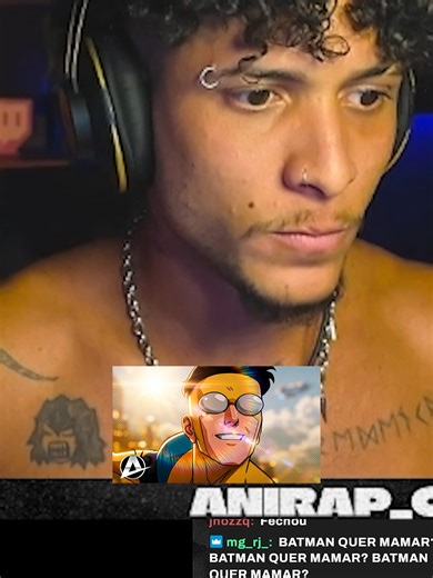 PRÉVIA DO INVENCÍVEL ANIRAP #rapgeek #anirap #INVINCIBLE