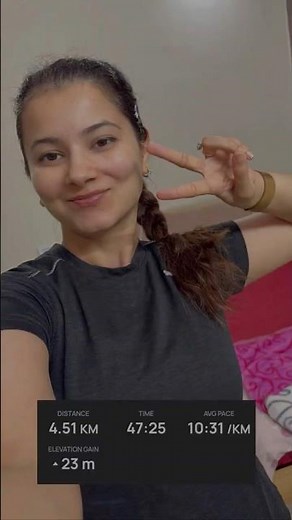 Come with me to run 4.5k 🏃‍♀️ #shorts #running #beginner