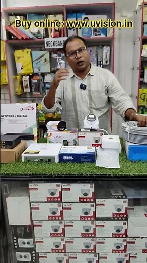 Uvision 5mp ip colour with mic audio cctv camera package contents and warranty details