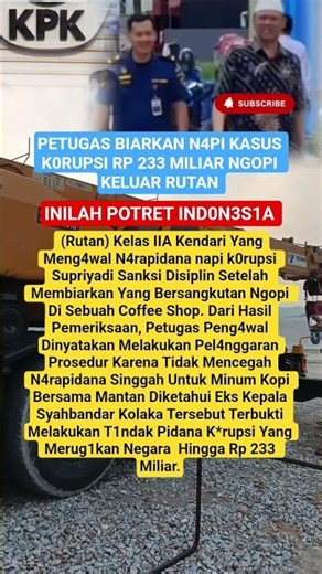 DIL4PAS SUDAH B1ASA YG PUNYA UANG BISA BELI..#short #korupsi #viral