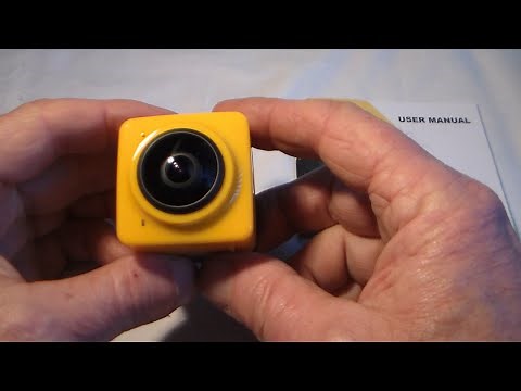 Cube 360 Degree Wide Angle Action Camera Unboxed and Tested
