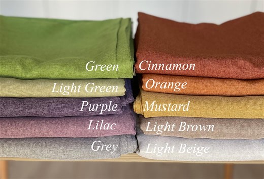 Wrinkle-free Linen Blend Tablecloth: Thick, Durable & Custom Sizes Available, Events, Restaurants, Easter Table Decor, Housewarming - Etsy