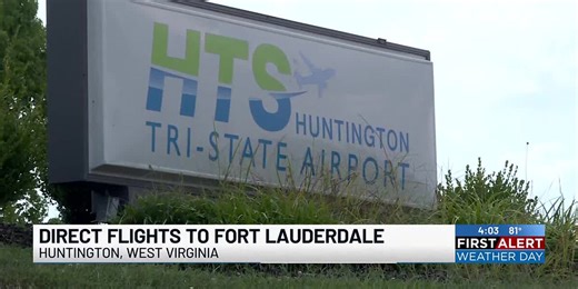 Huntington Tri-State Airport to offer flights to Fort Lauderdale