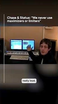 Chase & Status explain why they never use limiters or maximizers (2007)