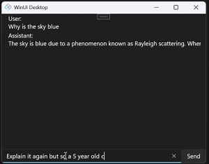 AI on Windows: Chat Styling - Nick's .NET Travels