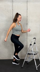 Grab your exercise step or a step stool for this glutes and thighs burn! It achieves a blend of low-impact steady-state cardio and muscle endurance training for the lower body. 💡Pro Tip: Turn on an upbeat playlist to help you get in the zone and maintain a challenging pace! https://gofb.info/GlutesThighsStepWorkout #stepworkout #lowerbodyworkout #steadystatecardio | FitnessBlender.com