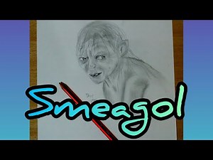 Dessiner Gollum SMEAGOL(SEIGNEUR DES ANNEAUX)