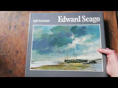 Watercolour Masterpiece Unveiled: Edward Seago by Ron Ranson: Art Book Flip Through #watercolourart