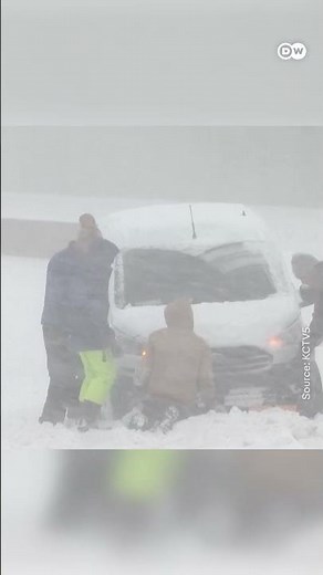 US in the grips of massive winter storm | DW News
