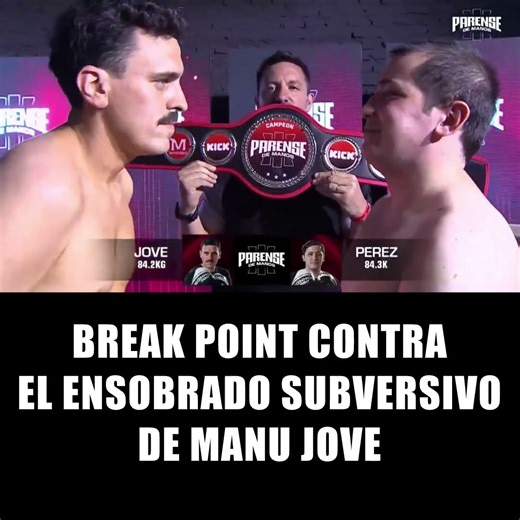 BREAK POINT VS EL ENSOBRADO #marianoperez #breakpoint #ensobrado #manujove #parensedemanos