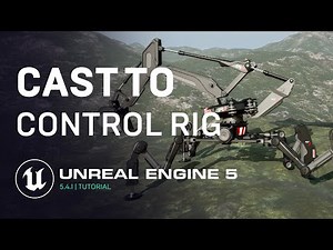 UE 5.4.1 | Cast To Control Rig Tutorial | RTX 4060ti 16 GB