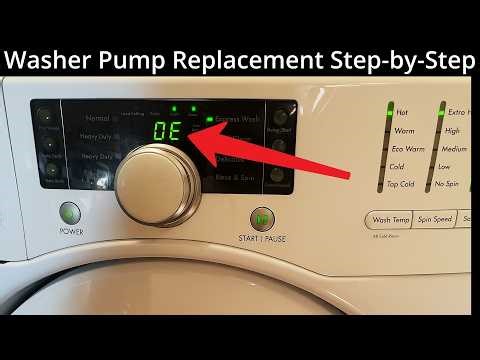 Washer 'OE' Error and DIY Pump Relacement LG, Kenmore and others...
