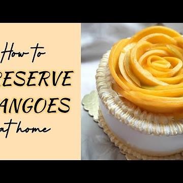 How to preserve mangoes | How to freeze mangoes | 2 ways