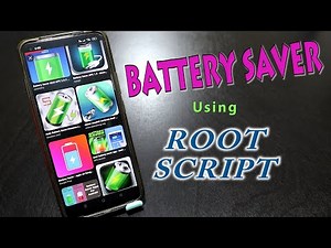How to Save Battery using Root Script on Android 100% (NO ROOT)
