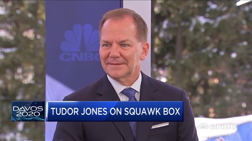 Watch CNBC's full Davos interview with legendary investor Paul Tudor Jones