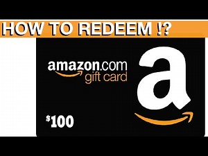 How to Redeem Amazon gift cards (instructions manual)