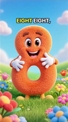 Number Song 1-10 🔢 Learn to Count | Preschool Nursery Rhymes #shorts