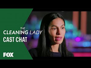 Cast Chat: Elodie Yung Introduces Thony De La Rosa | The Cleaning Lady