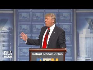 Watch Donald Trump's full speech on economic policy