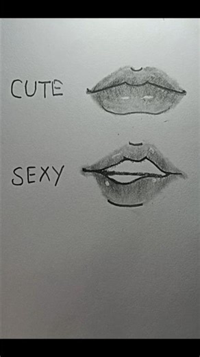 how to draw lips Cute and Sexy #drawing#howtodraw#lips#art#tutorial