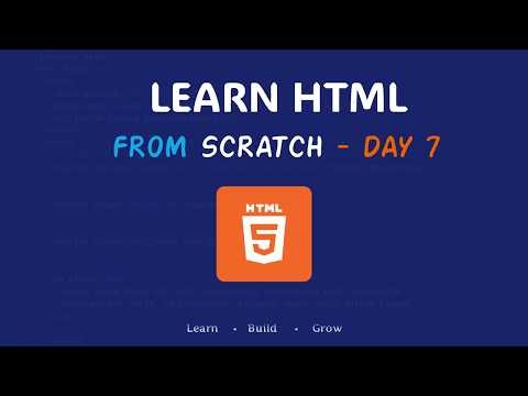 HTML From Scratch – Day 8 | Live Coding & Learning | Compile & Play