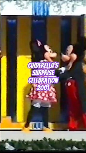 Cinderella's Surprise Celebration Castle Show at Magic Kingdom December 2001, Walt Disney World