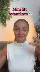 Lift instantâneo para levantar o olhar 🤩 Faça agora e veja a diferença! 😍 Levanta ou não levanta?! | Gaia Facial Fit
