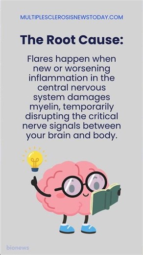 Recognizing and managing RRMS flares