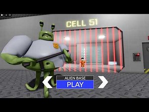 ALIEN BARRY'S PRISON RUN! OBBY roblox! Gameplay Walkthrough No Death 4K