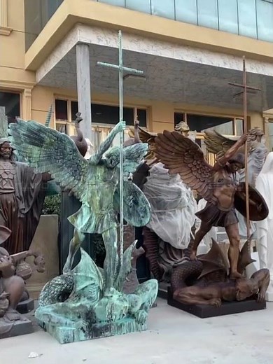 Large St Michael Archangel Statues Showcase