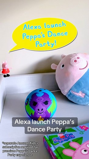 24K views · 4.2K reactions | Join Peppa’s Dance Party on @alexa99uk Alexa Skill!  Listen to music, sing a song, and play games with your favourite bestie, Peppa! Available now.  | Peppa Pig | Facebook