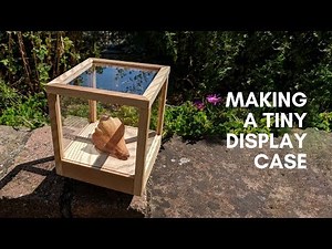 Tiny Display Case | Solid Ash