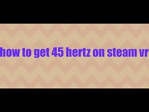 how to get 45 hertz