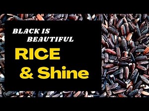 Easy Queue || FORBIDDEN RICE/Black RICE Recipe