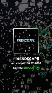 Check your friends out rn Roblox Game: Friendscape #robloxfyp #robloxedit #robloxmemes #robloxgames #robloxedit #robloxstory | Zyfericlee