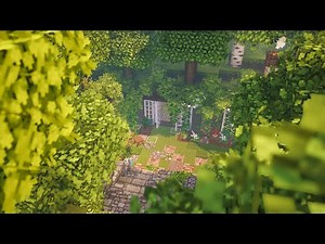 Underground House & Apiary 🍯 | Minecraft Speedbuild with CIT Resourcepacks