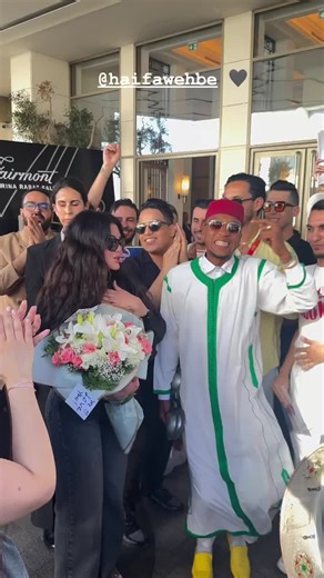 Haifa Wehbe's Unique Welcome with Dance and Music in Rabat, Morocco