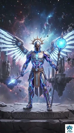 AI Sci-Fi Battle | Project Aether vs The Void ⚔️⚡