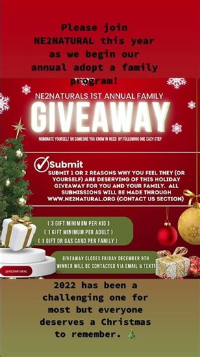 Join Our Annual Adopt a Family Program This Christmas!