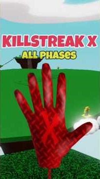 all phases of killstreak X | Alpha Killstreak #alphakillstreak #roblox